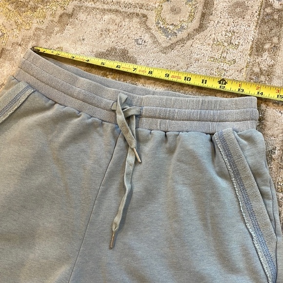 Dance & Marvel Stone Washed Bandana Pocket Terry Shorts - Picture 7 of 10